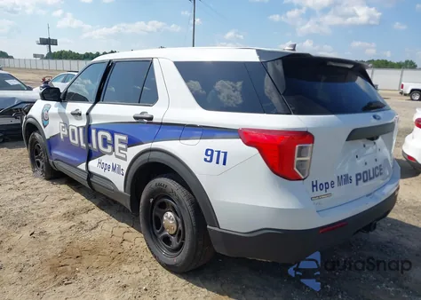 2024 Ford Police Interceptor из США, поврежденный, VIN 1FM5K8AB8RGA85670